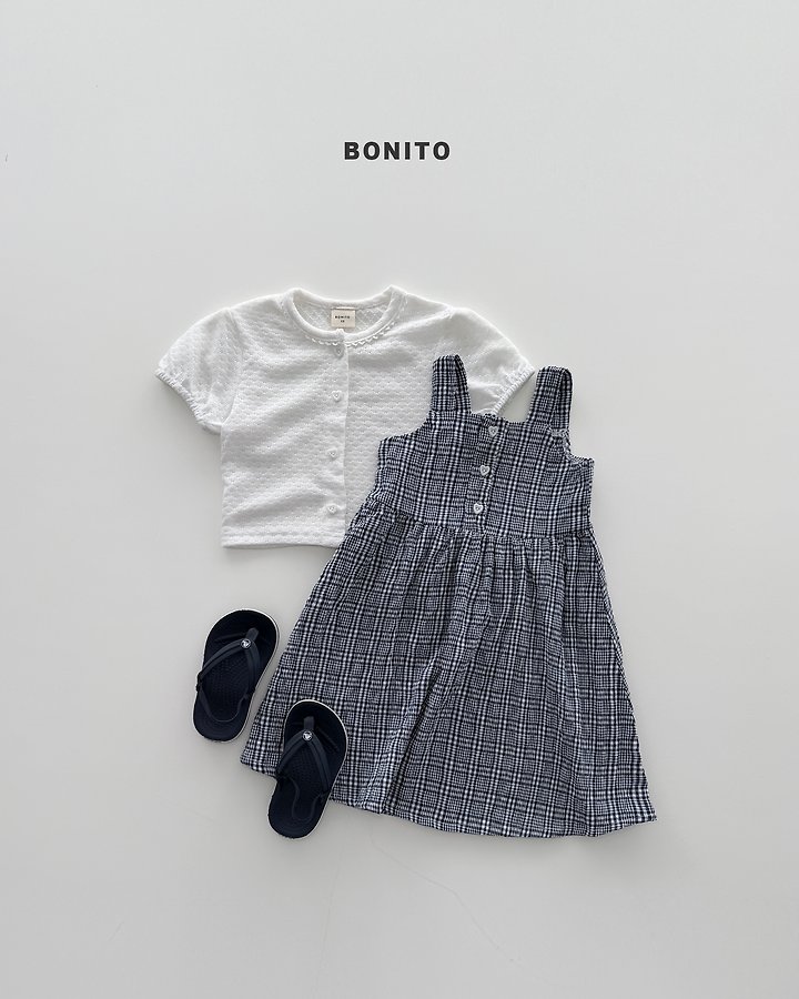 Bonito - Korean Baby Fashion - #babygirlfashion - Picnic Check One-piece - 10
