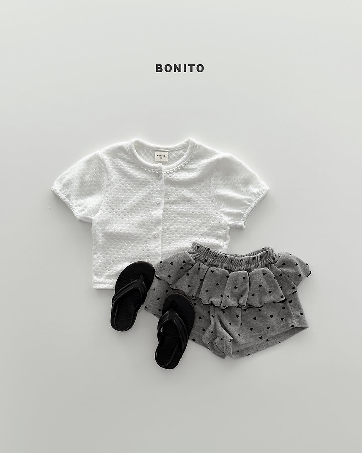 Bonito - Korean Baby Fashion - #babygirlfashion - Ive Short Sleeve Cardigan - 9