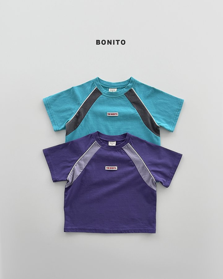 Bonito - Korean Baby Fashion - #babygirlfashion - Raglan Side Tee - 2