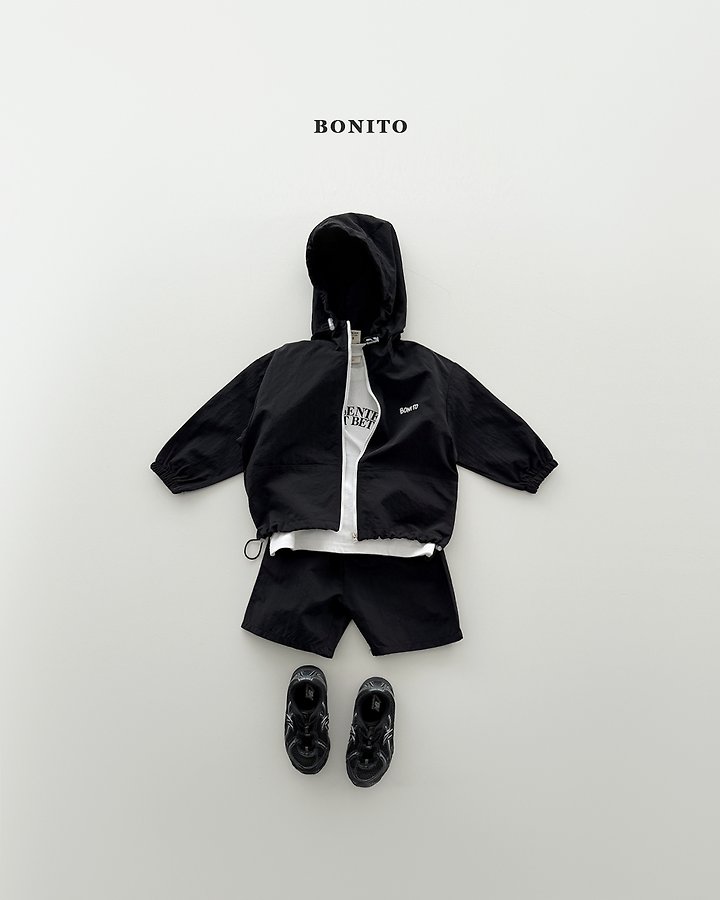 Bonito - Korean Baby Fashion - #babygirlfashion - Sentence Short Sleeve Tee - 12