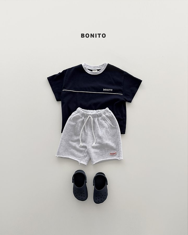 Bonito - Korean Baby Fashion - #babylifestyle - Panel Line Tee - 12