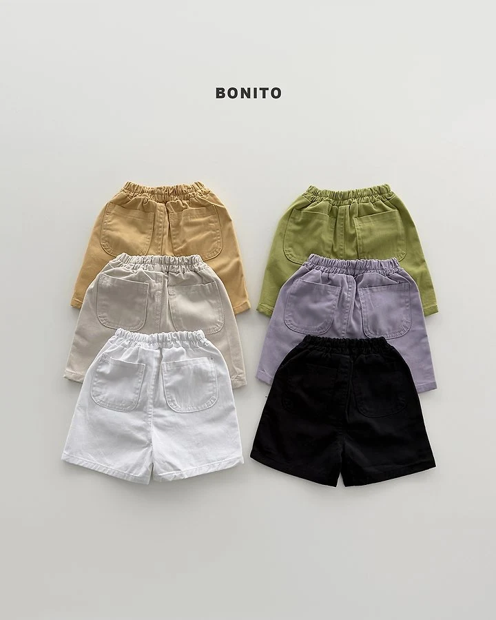 Bonito - Korean Baby Fashion - #babylifestyle - Cotton Shorts - 2