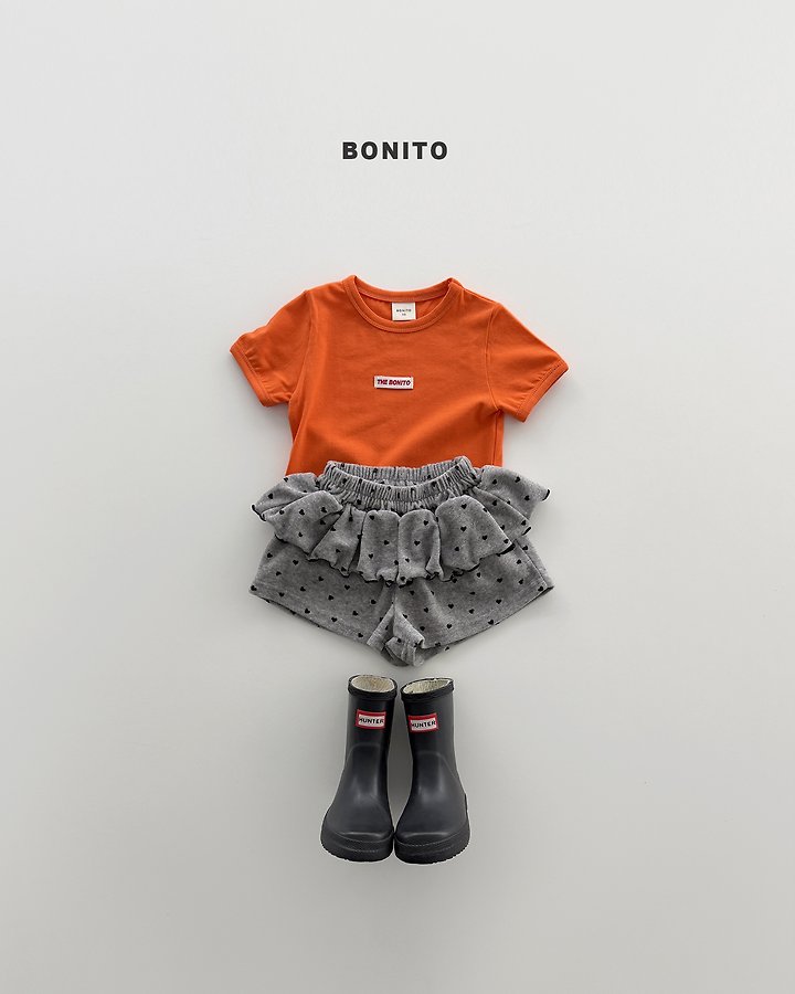 Bonito - Korean Baby Fashion - #babyoninstagram - Mini Heart Frill Shorts - 10