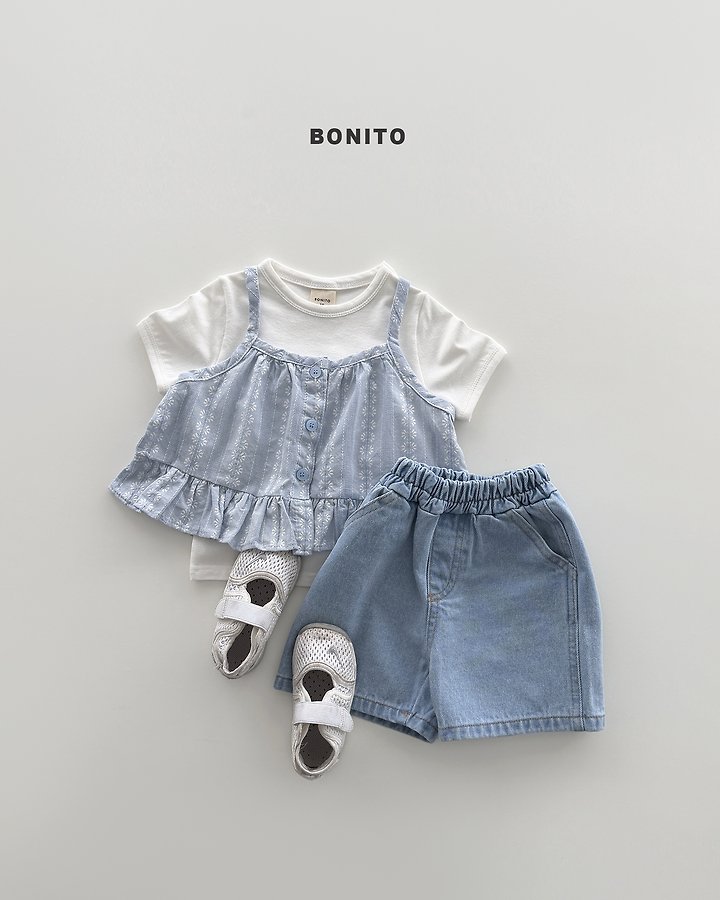 Bonito - Korean Baby Fashion - #babyootd - Bustier Vest - 5