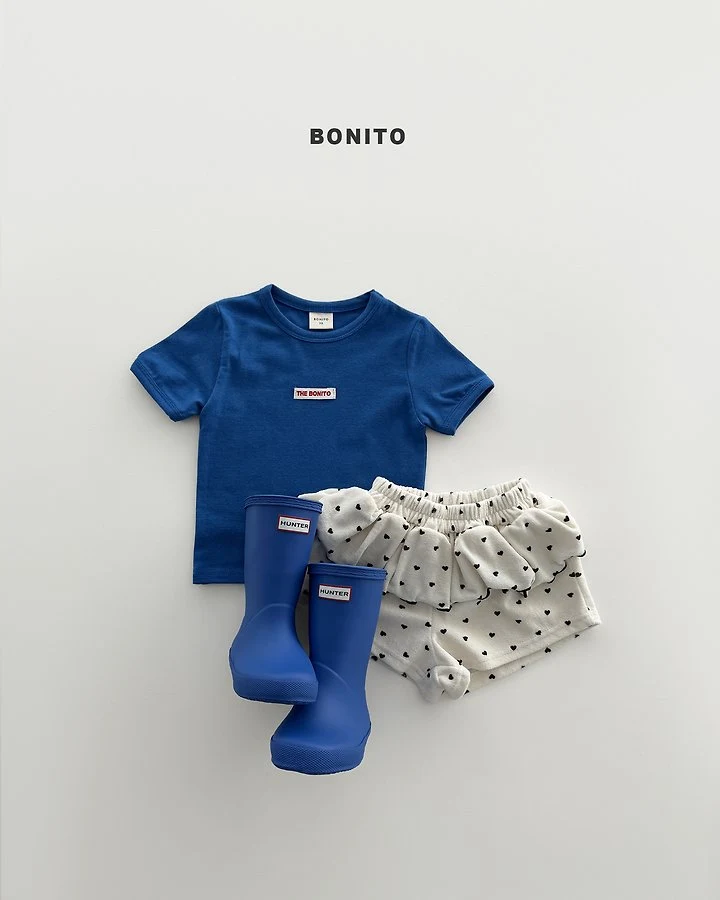 Bonito - Korean Baby Fashion - #babyootd - Mini Heart Frill Shorts - 11