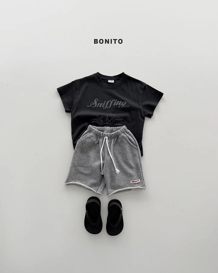 Bonito - Korean Baby Fashion - #babyootd - Raw Edge Shorts - 5