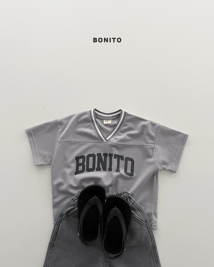 Bonito - Korean Baby Fashion - #babyootd - Bonito Mesh Tee - 12