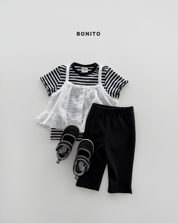 Bonito - Korean Baby Fashion - #babyoutfit - Capri 7-Length Pants - 7