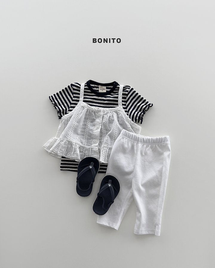 Bonito - Korean Baby Fashion - #babyoutfit - Capri 7-Length Pants - 8
