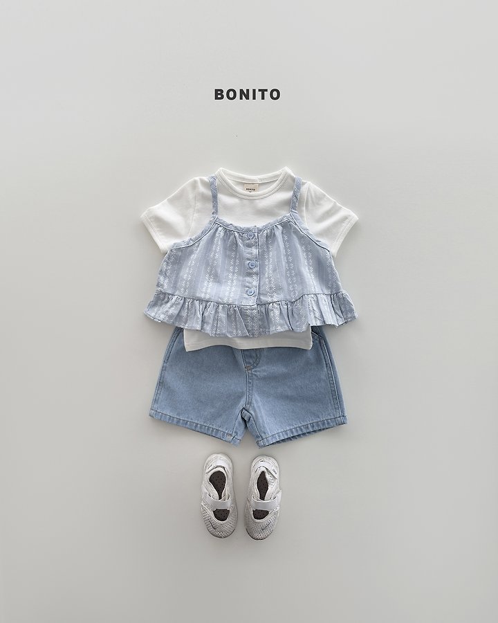 Bonito - Korean Baby Fashion - #babyoutfit - Bustier Vest - 7