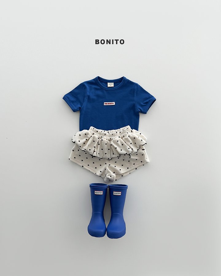 Bonito - Korean Baby Fashion - #babyoutfit - Mini Heart Frill Shorts - 12