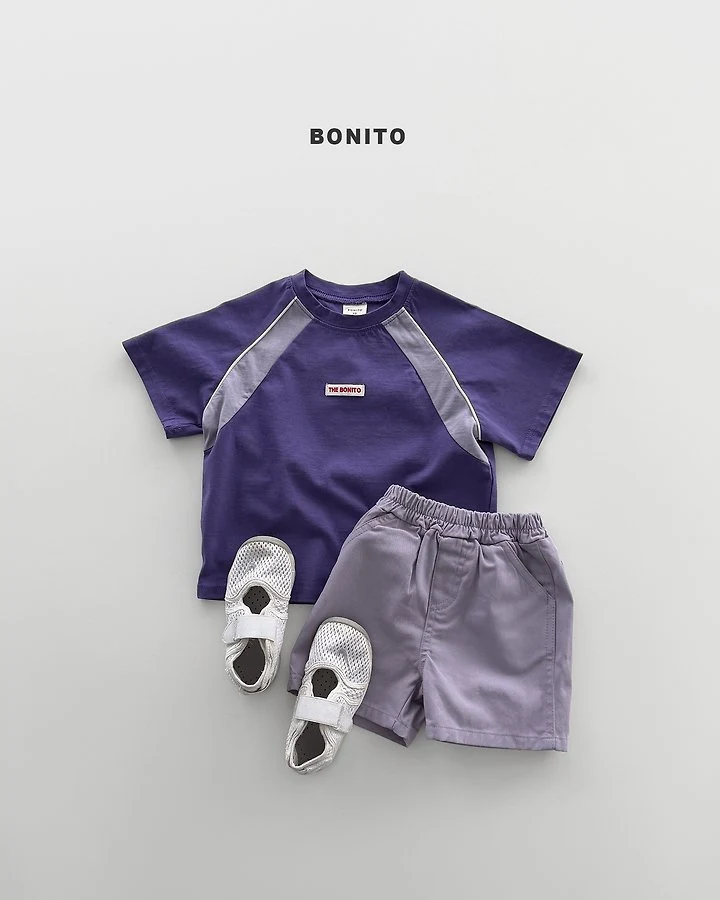 Bonito - Korean Baby Fashion - #babyoutfit - Raglan Side Tee - 6