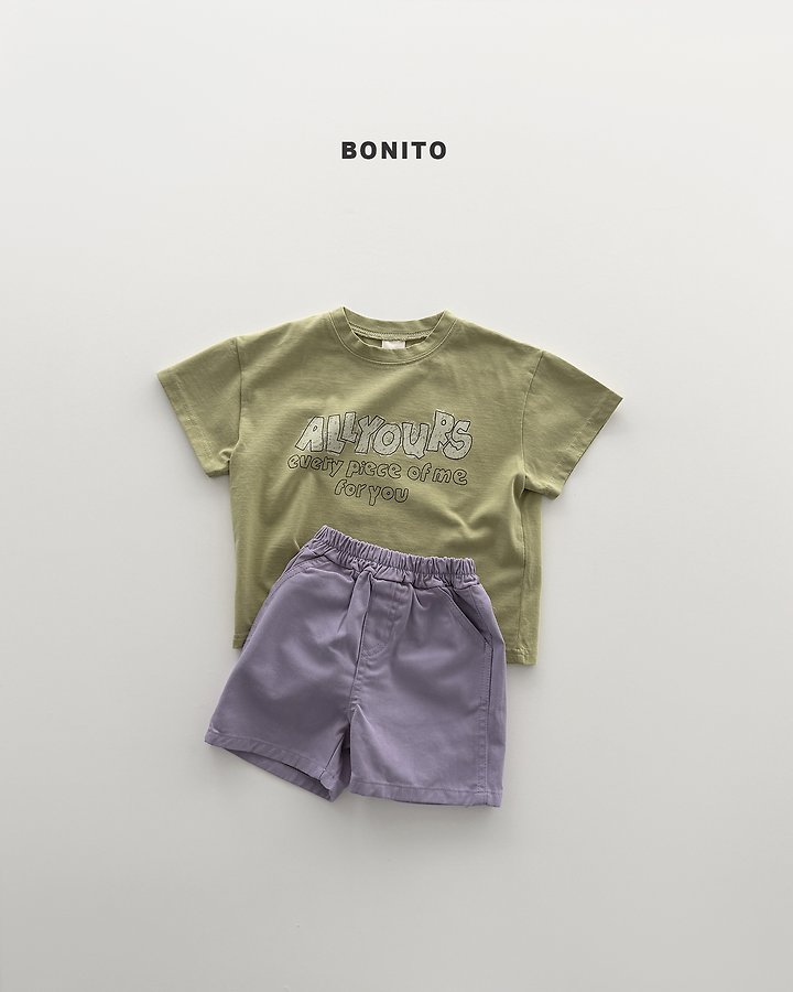 Bonito - Korean Baby Fashion - #babyoutfit - Yours Drawing Tee - 9