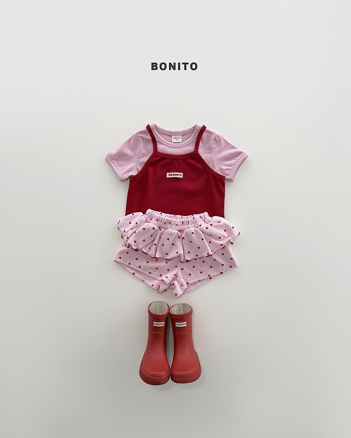 Bonito - Korean Baby Fashion - #babyoutfit - Rib Layered Sleeveless - 5