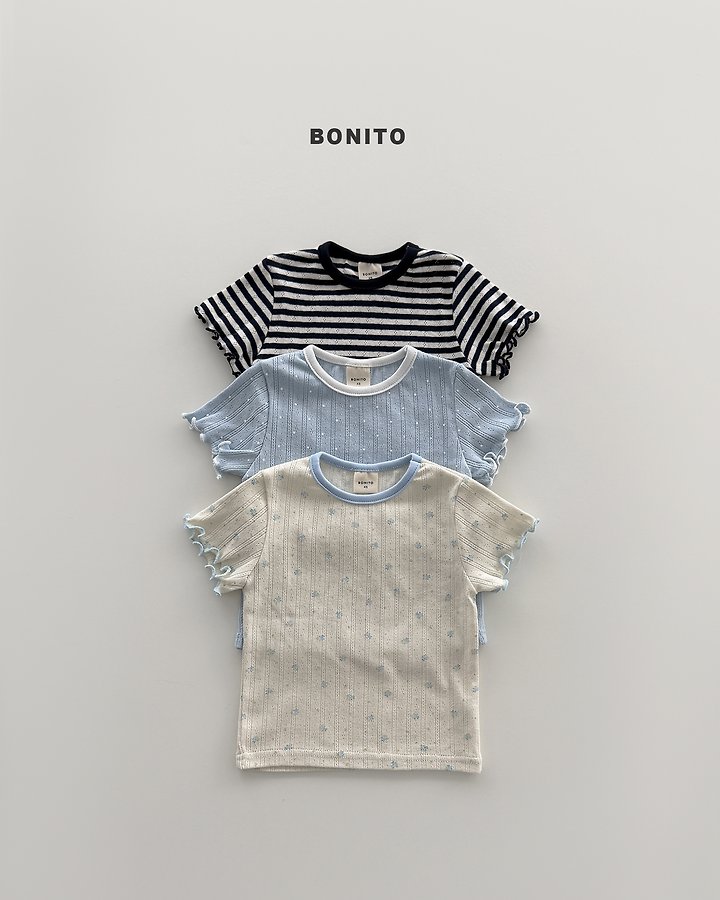 Bonito - Korean Baby Fashion - #babywear - Bloom Eyelet Tee - 2