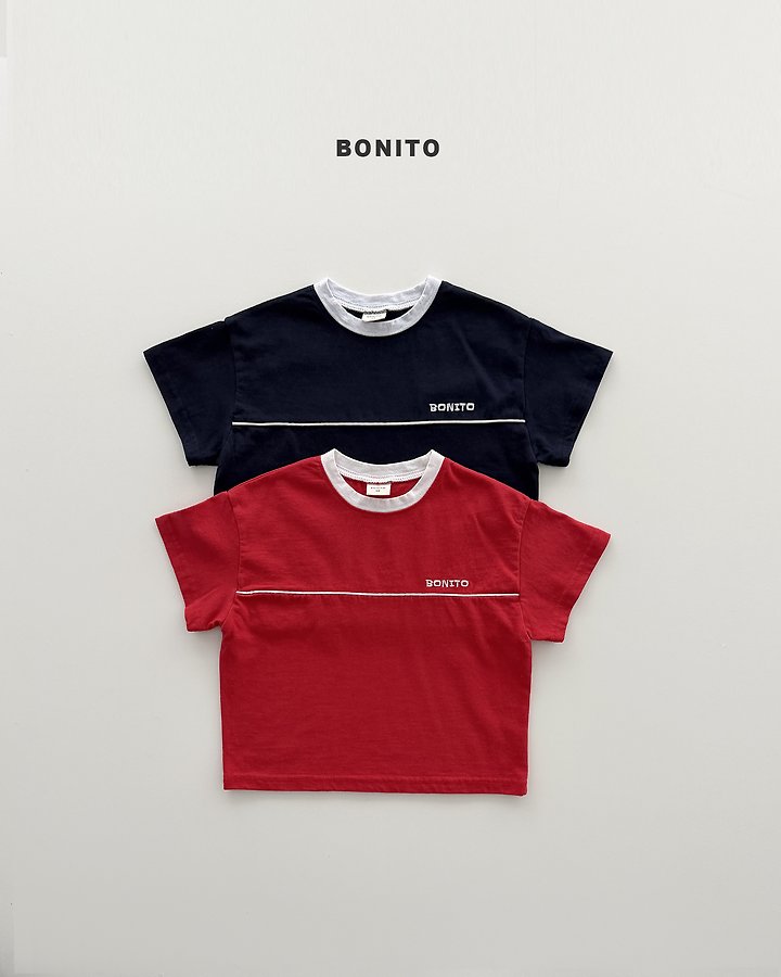 Bonito - Korean Baby Fashion - #babywear - Panel Line Tee - 2