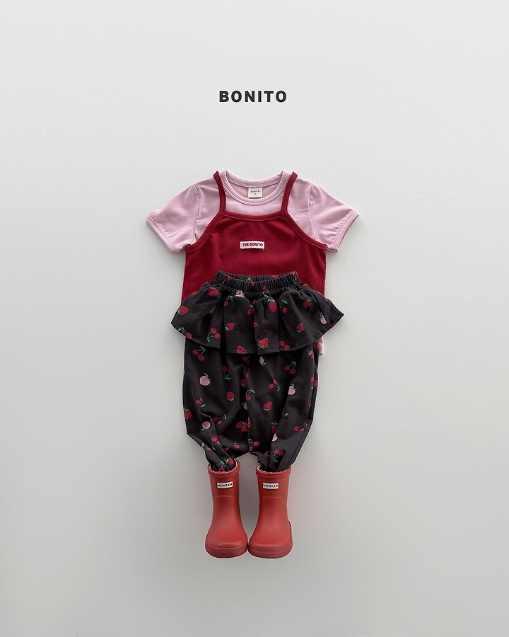 Bonito - Korean Baby Fashion - #babywear - Rib Layered Sleeveless - 6