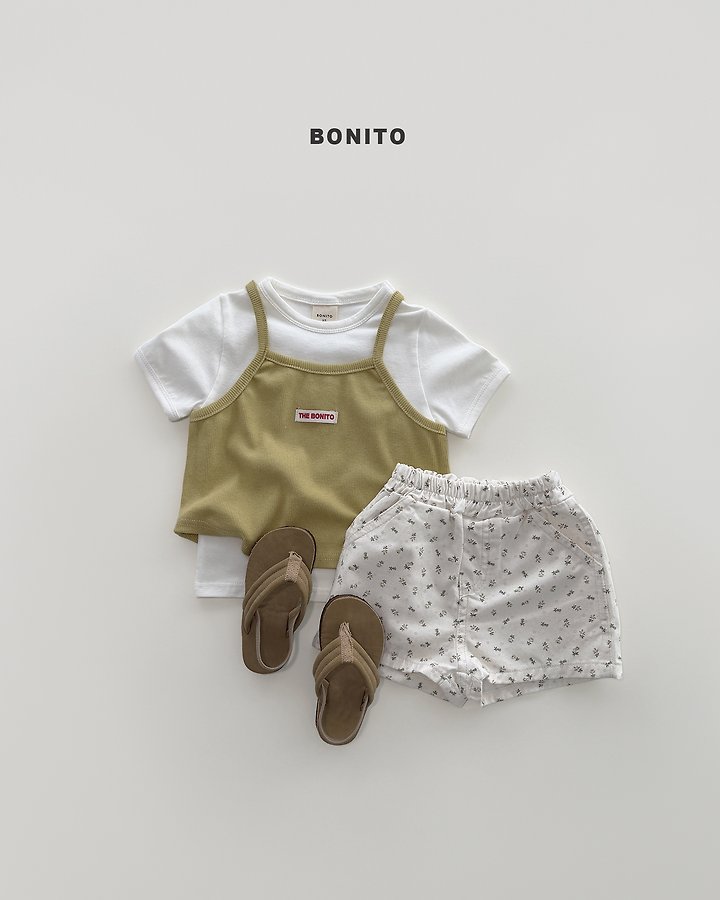 Bonito - Korean Baby Fashion - #onlinebabyboutique - Flower Shorts - 8
