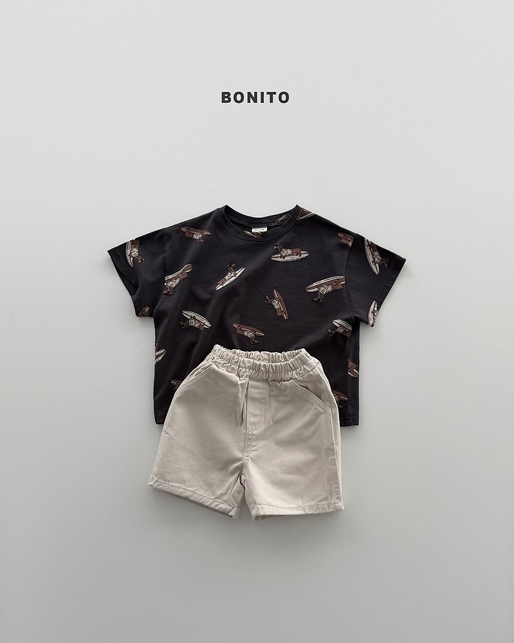 Bonito - Korean Baby Fashion - #onlinebabyboutique - Surfing Dog Tee - 7
