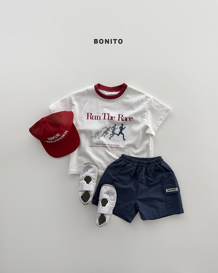 Bonito - Korean Baby Fashion - #onlinebabyboutique - Run the Race Tee - 6