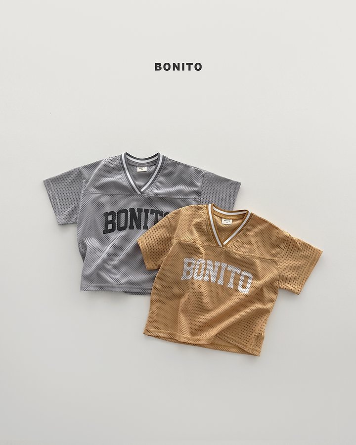 Bonito - Korean Baby Fashion - #onlinebabyboutique - Bonito Mesh Tee