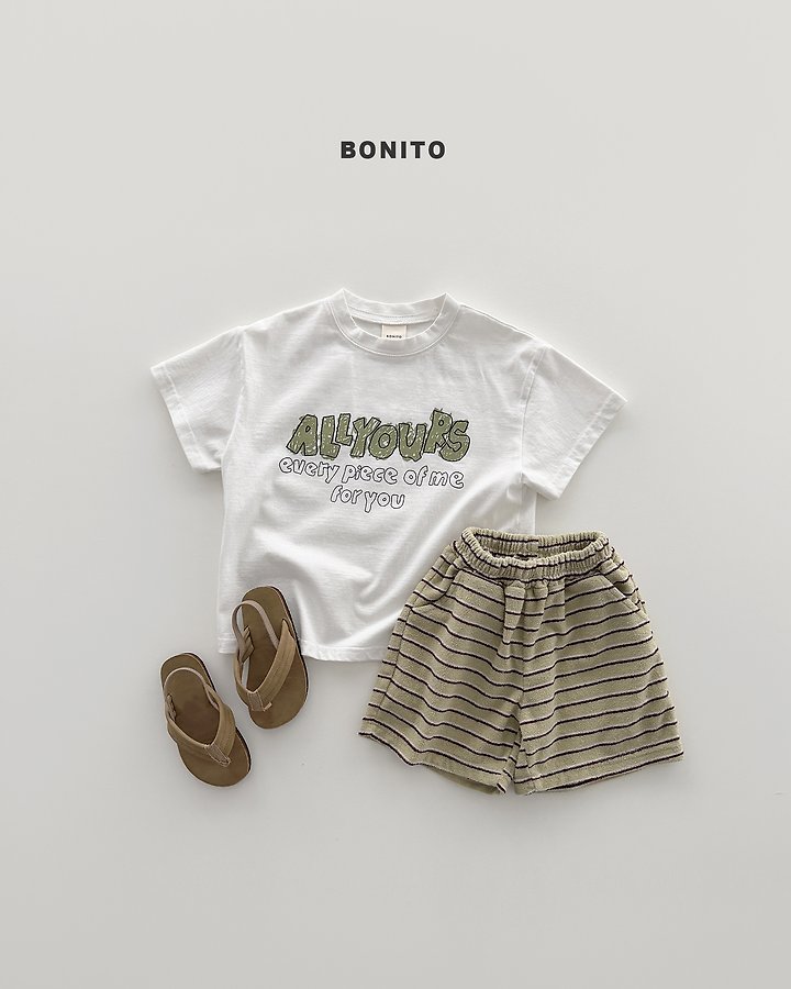 Bonito - Korean Baby Fashion - #onlinebabyshop - Bonbon Terry Pants - 5
