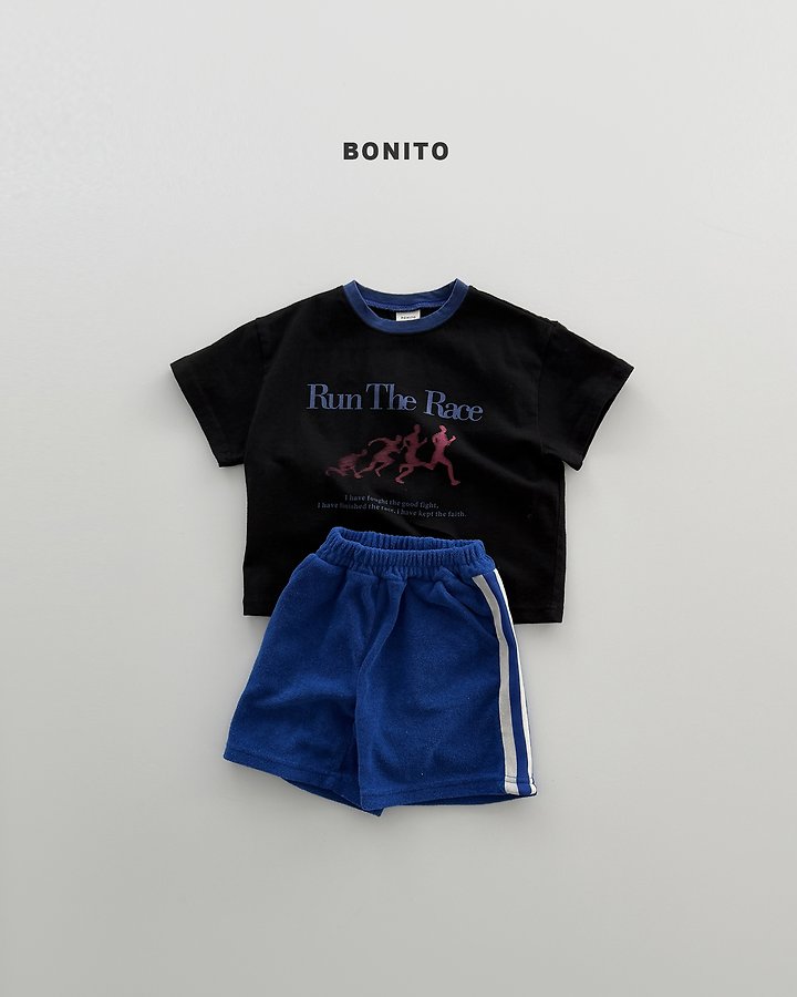 Bonito - Korean Baby Fashion - #onlinebabyshop - Run the Race Tee - 7