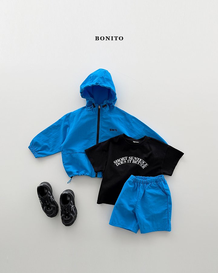 Bonito - Korean Baby Fashion - #onlinebabyshop - Sentence Short Sleeve Tee - 5