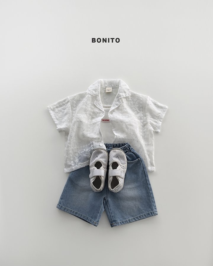 Bonito - Korean Women Fashion - #momslook - See-Through Shirt (with Mom) - 7