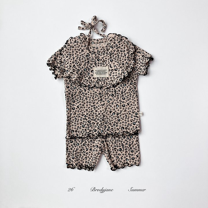 Brody Jane - Korean Baby Fashion - #babyboutique - Leo Short Sleeve Setup - 2