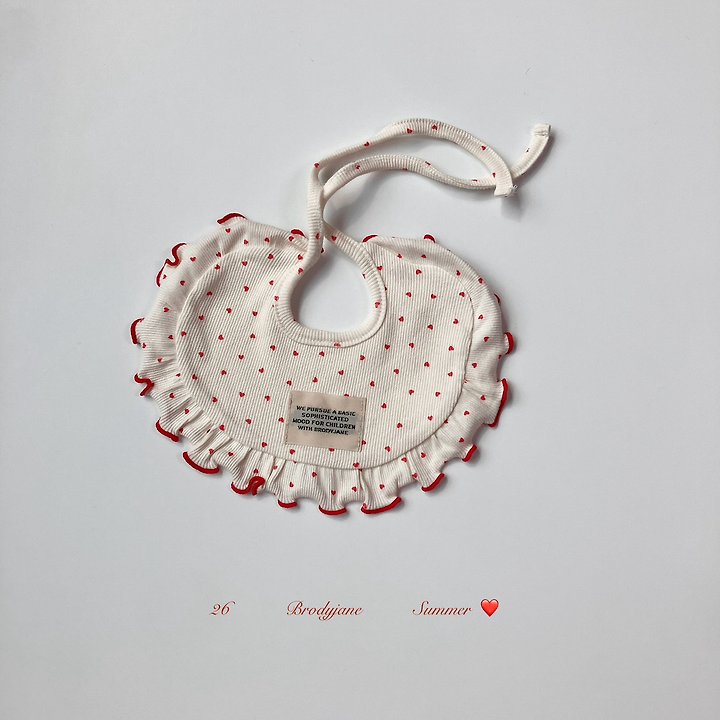 Brody Jane - Korean Baby Fashion - #babyboutiqueclothing - Heart Bib - 8