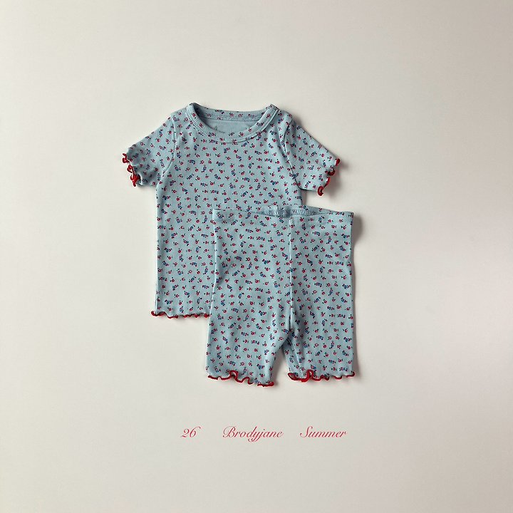 Brody Jane - Korean Baby Fashion - #babyboutiqueclothing - Rosy Short Sleeve Setup - 3