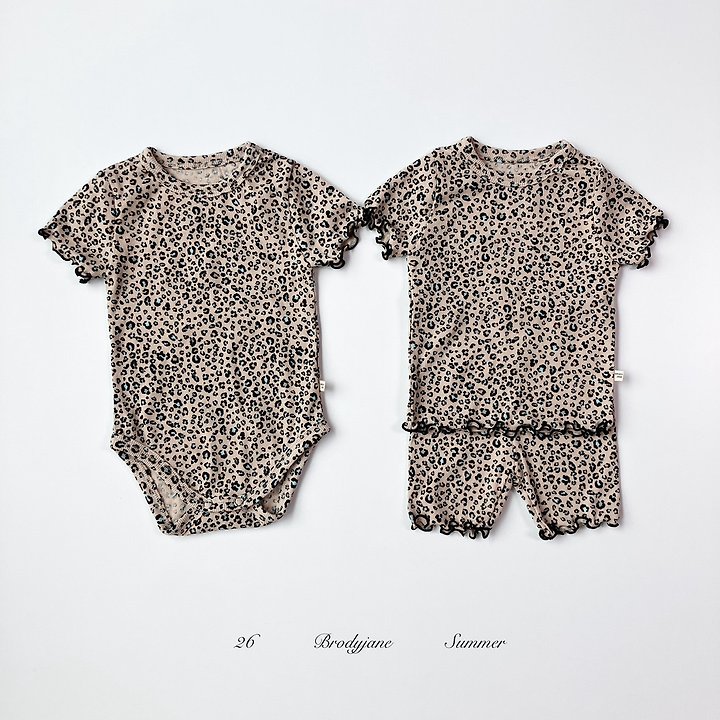 Brody Jane - Korean Baby Fashion - #babyfashion - Leo Short Sleeve Setup - 6