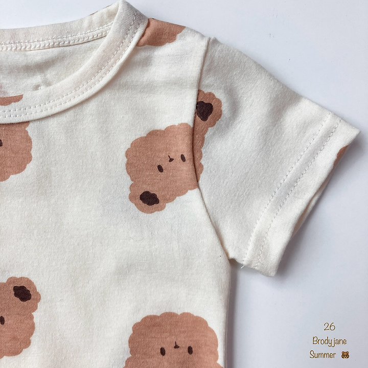Brody Jane - Korean Baby Fashion - #babyfever - Mongle Bear Bib - 8