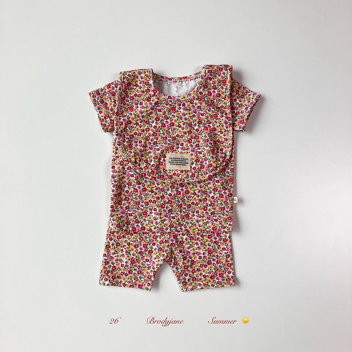 Brody Jane - Korean Baby Fashion - #babyoninstagram - Liberty Short Sleeve Setup - 3