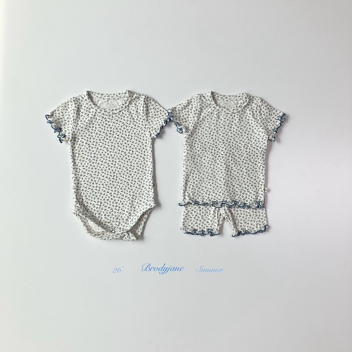 Brody Jane - Korean Baby Fashion - #babyoninstagram - Antoo Short Sleeve Bodysuit - 5