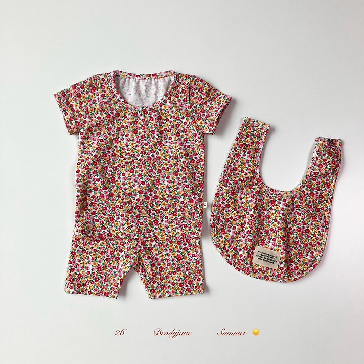 Brody Jane - Korean Baby Fashion - #babyoninstagram - Liberty Short Sleeve Setup - 4