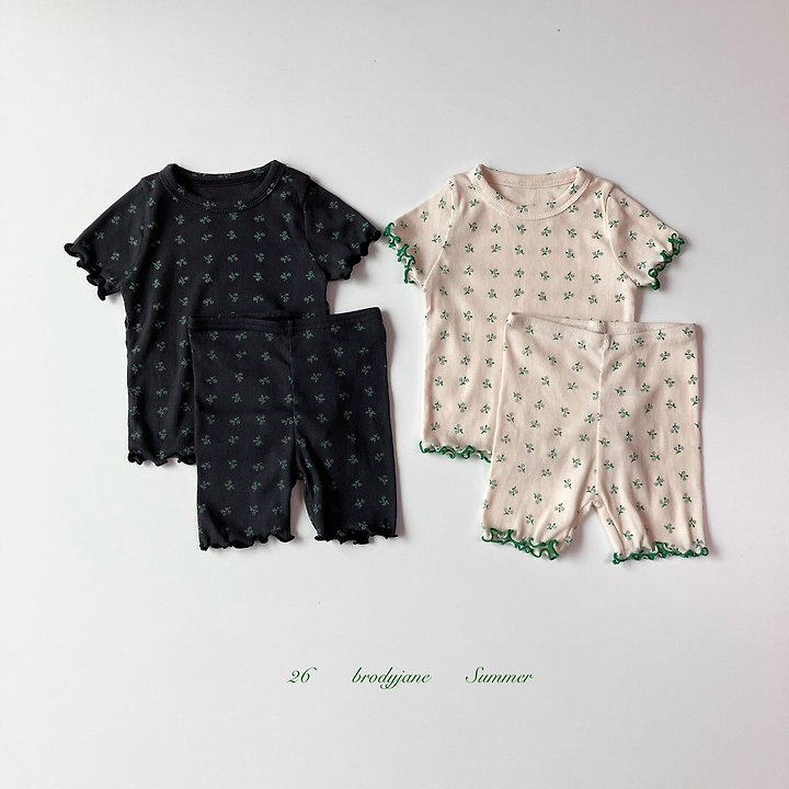 Brody Jane - Korean Baby Fashion - #babyootd - Fog 2 Short Sleeve Setup - 3