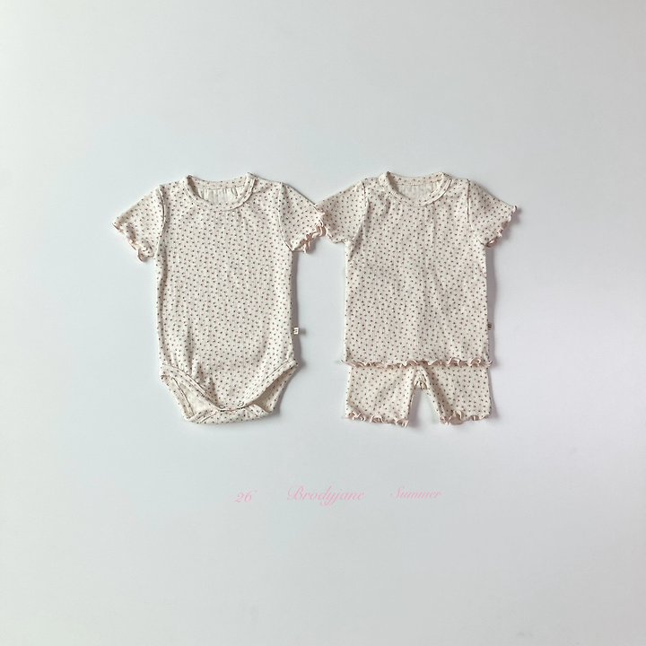 Brody Jane - Korean Baby Fashion - #babyoutfit - Antoo Short Sleeve Bodysuit - 7