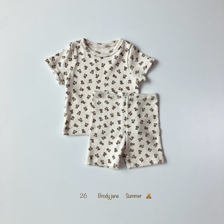 Brody Jane - Korean Baby Fashion - #babyoutfit - Bear Bib - 5