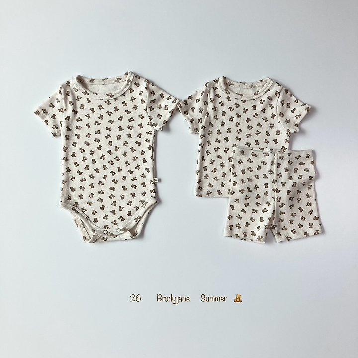 Brody Jane - Korean Baby Fashion - #babyoutfit - Bear Bib - 6