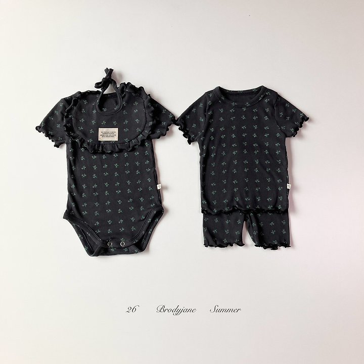 Brody Jane - Korean Baby Fashion - #babyoutfit - Fog 2 Bib - 4