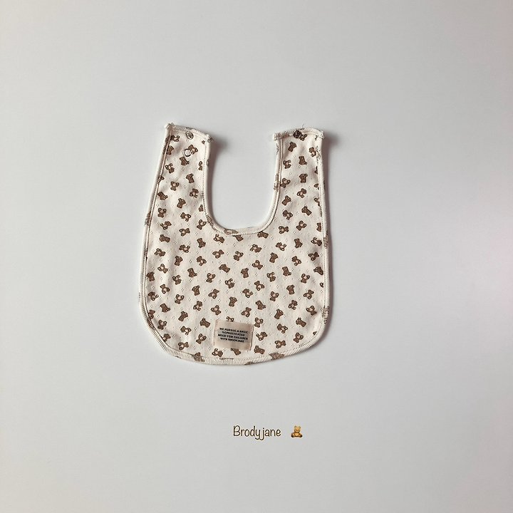 Brody Jane - Korean Baby Fashion - #babywear - Bear Bib - 7
