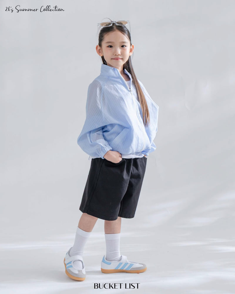 Bucket List - Korean Children Fashion - #Kfashion4kids - Sheer Stripe Jumper - 12