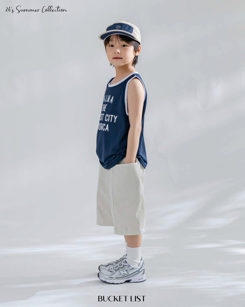 Bucket List - Korean Children Fashion - #childofig - Mesh Sleeveless - 11