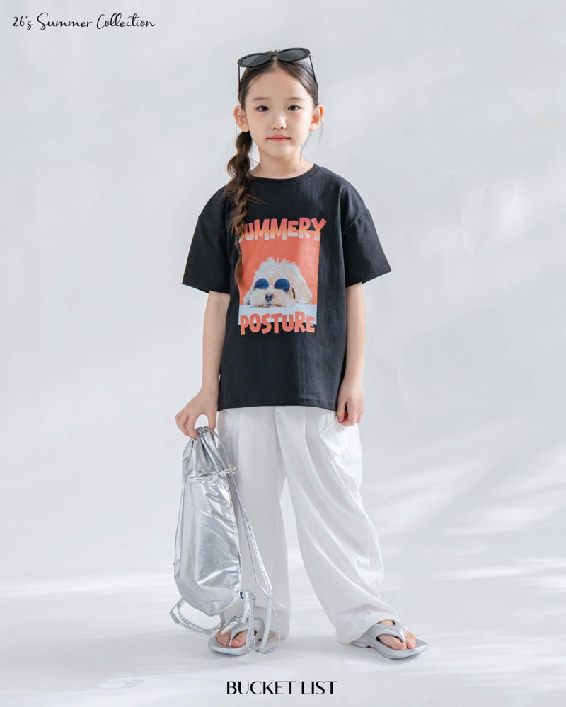 Bucket List - Korean Children Fashion - #childofig - Sunglass Short Sleeve Tee - 10