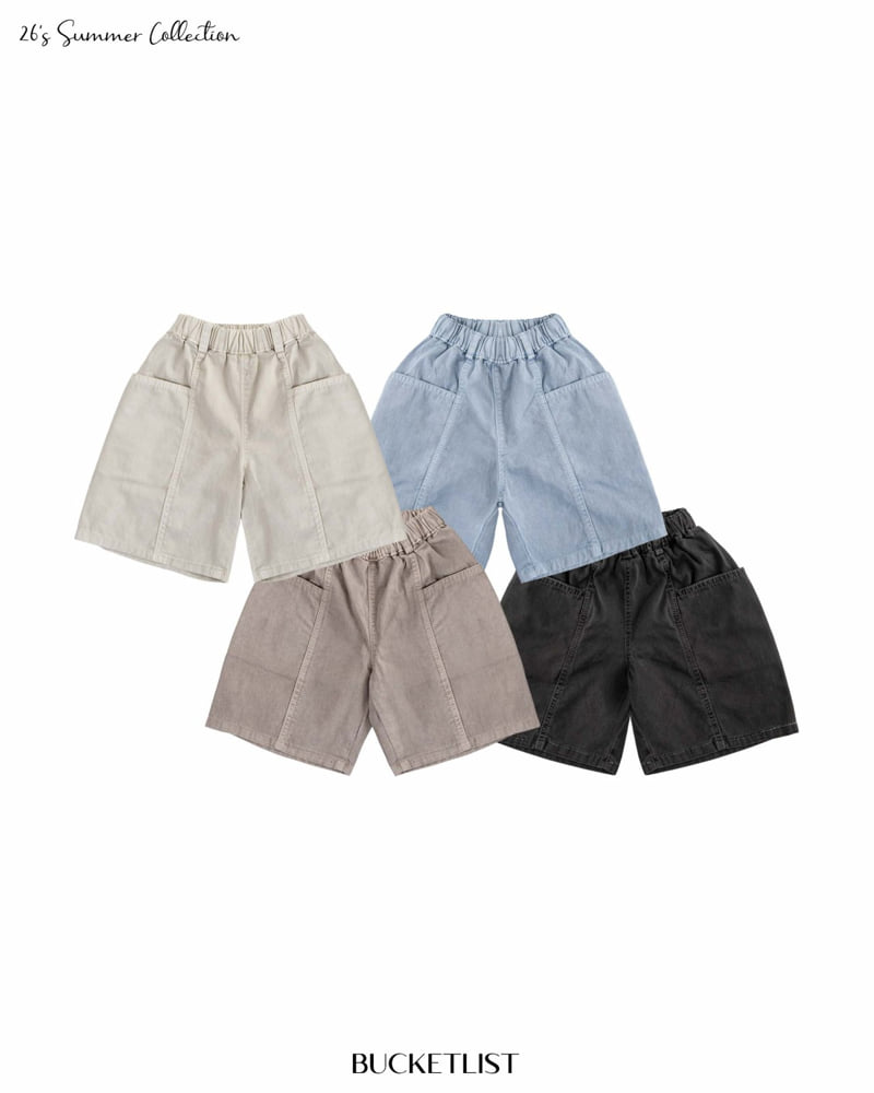 Bucket List - Korean Children Fashion - #childofig - Dyed Shorts