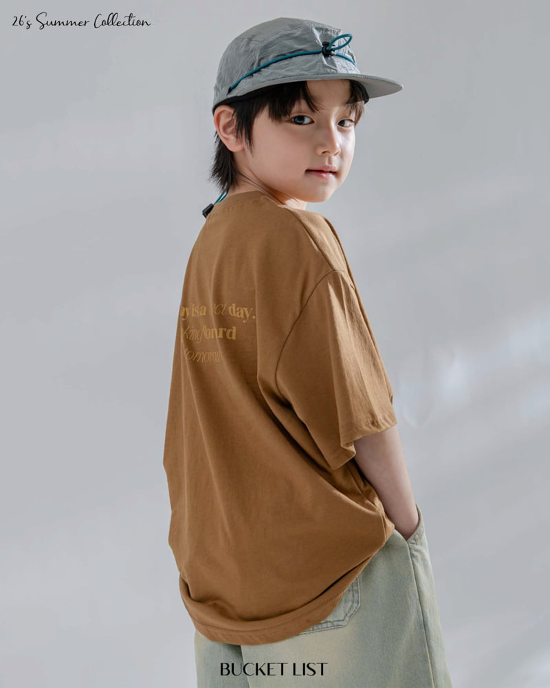 Bucket List - Korean Children Fashion - #childofig - Warner Short Sleeve Tee - 10