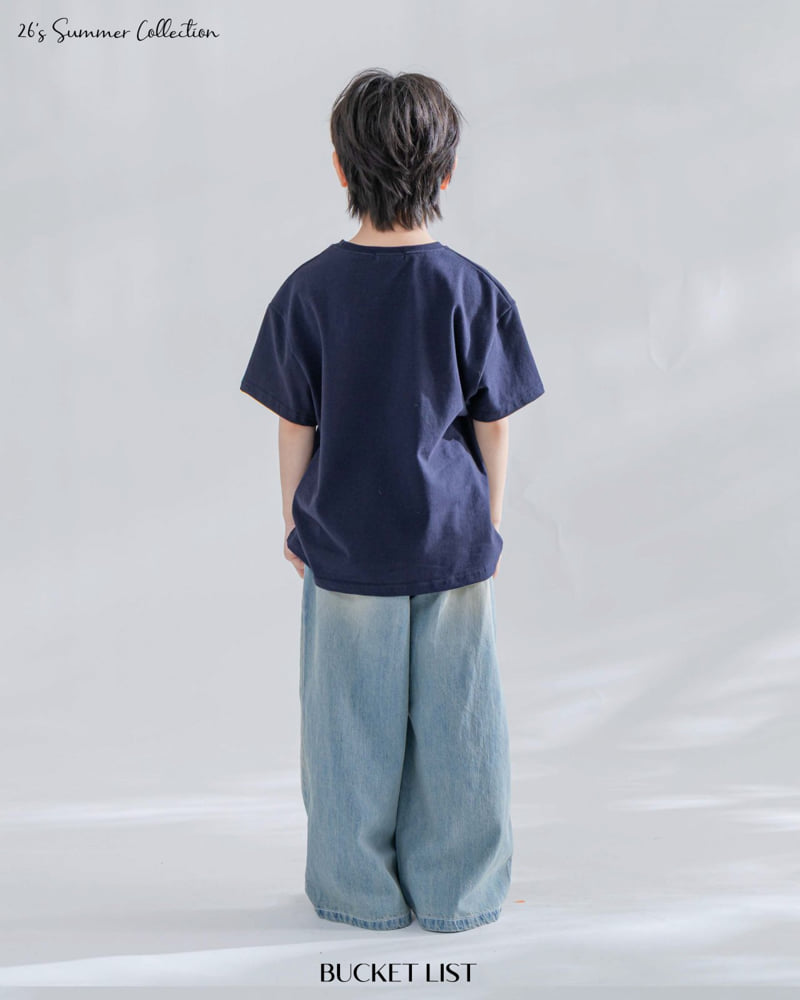 Bucket List - Korean Children Fashion - #childofig - Summer Cat Brush Denim Pants - 6