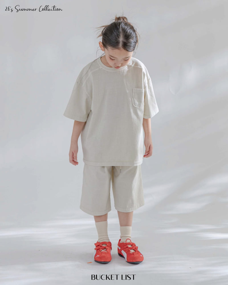 Bucket List - Korean Children Fashion - #childofig - Summer Dyed Bermuda Pants - 5
